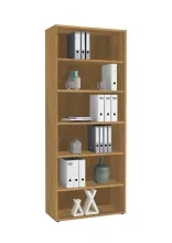 Aktenregal >CALVIA 8< in Alteiche Dekor - 89,1x221,3x39,9cm (BxHxT)