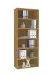 Aktenregal >CALVIA 8< in Alteiche Dekor - 89,1x221,3x39,9cm (BxHxT)