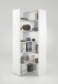 Eckregal >CALVIA 9< in Brillantweiß - 84,2x221,3x39,9cm (BxHxT)