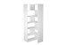 Eckregal >CALVIA 9< in Brillantweiß - 84,2x221,3x39,9cm (BxHxT)