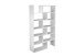 Eckregal >CALVIA 9< in Brillantweiß - 84,2x221,3x39,9cm (BxHxT)
