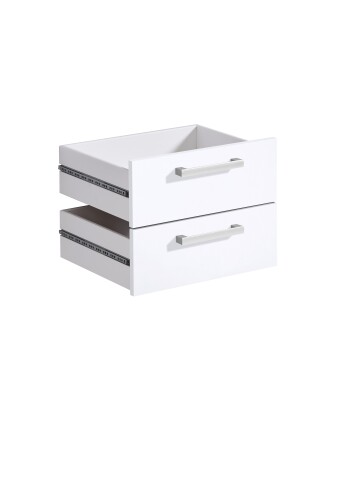 Büromöbel-Set >CALVIA 10< in Brillantweiß - 42x31,6x34,5cm (BxHxT)
