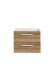 Büromöbel-Set >CALVIA 10< in Alteiche Dekor - 42x31,6x34,5cm (BxHxT)