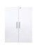 Büromöbel-Set >CALVIA 11< in Brillantweiß - 84x106x1,5cm (BxHxT)
