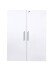 Büromöbel-Set >CALVIA 11< in Brillantweiß - 84x106x1,5cm (BxHxT)
