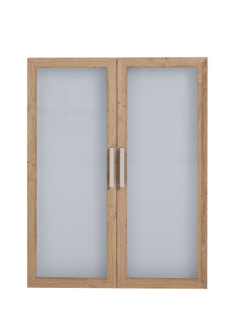 Büromöbel-Set >CALVIA 12< in Alteiche Dekor - 84x106x1,5cm (BxHxT)