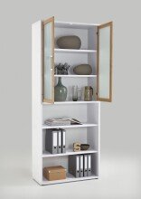 Büromöbel-Set >CALVIA 12< in Alteiche Dekor - 84x106x1,5cm (BxHxT)