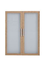 Tür >CALVIA 12< in Alteiche Dekor - 84x106x1,5cm (BxHxT)