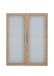 Tür >CALVIA 12< in Alteiche Dekor - 84x106x1,5cm (BxHxT)
