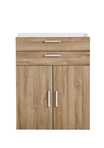 Büromöbel-Set >CALVIA 13< in Alteiche Dekor - 84x106x34,5cm (BxHxT)