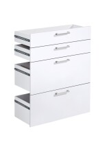 Schubkasten-Set >CALVIA 14< in Brillantweiß -...