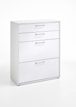 Schubkasten-Set >CALVIA 14< in Brillantweiß - 84x106x34,5cm (BxHxT)