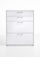 Schubkasten-Set >CALVIA 14< in Brillantweiß - 84x106x34,5cm (BxHxT)