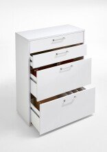 Schubkasten-Set >CALVIA 14< in Brillantweiß - 84x106x34,5cm (BxHxT)