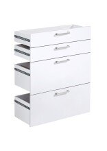 Schubkasten-Set >CALVIA 14< in Brillantweiß -...