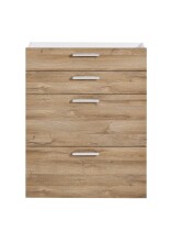 Schubkasten-Set >CALVIA 14< in Alteiche Dekor - 84x106x34,5cm (BxHxT)