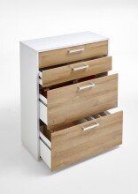 Büromöbel-Set >CALVIA 14< in Alteiche Dekor - 84x106x34,5cm (BxHxT)