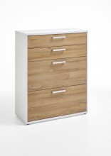 Büromöbel-Set >CALVIA 14< in Alteiche Dekor - 84x106x34,5cm (BxHxT)