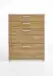 Schubkasten-Set >CALVIA 14< in Alteiche Dekor - 84x106x34,5cm (BxHxT)