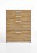 Büromöbel-Set >CALVIA 14< in Alteiche Dekor - 84x106x34,5cm (BxHxT)
