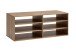 Regaleinsatz >CALVIA 15< in Alteiche Dekor - 84,5x33,5x35cm (BxHxT)