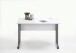 Schreibtisch >CALVIA 1< in Brillantweiß - 120x75x80cm (BxHxT)