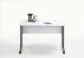 Schreibtisch >CALVIA 1< in Brillantweiß - 120x75x80cm (BxHxT)
