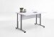Schreibtisch >CALVIA 1< in Brillantweiß - 120x75x80cm (BxHxT)