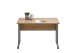 Schreibtisch >CALVIA 1< in Alteiche Dekor - 120x75x80cm (BxHxT)