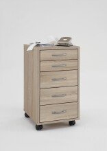 Container >FREDDY< in Eiche Dekor - 33x63,5x38cm...