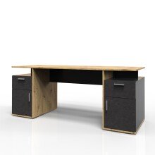 Schreibtisch >LEVI 101< in Artisan Eiche...