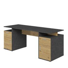 Schreibtisch >LEVI 101< in Artisan Eiche...