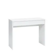Schreibtisch >CHECKER 1< in weiß -...