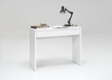 Schreibtisch >CHECKER 1< in weiß - 100x80x40cm (BxHxT)
