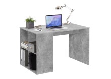 Regal-Schreibtisch >GENT< in Beton LA - 117x75x73cm...