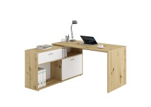 Schreibtisch >DIEGO< in Artisan Eiche...