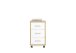Rollcontainer >DIEGO 2< in Artisan Eiche Dekor-Brillantweiß - 35x58,9x42 (BxHxT)