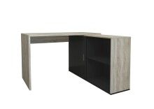 Schreibtisch >VALLEY< in Eiche Dekor-Matera - 118x75x124,5cm (BxHxT)