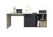 Schreibtisch >VALLEY< in Eiche Dekor-Matera - 118x75x124,5cm (BxHxT)