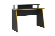 Gamingtisch >ZOCKER PRO< in anthrazit - 93x117x50cm...