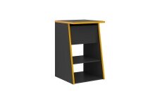 Gamingtisch >ZOCKER PRO 2< in anthrazit - 49,4x77,7x50cm (BxHxT)