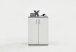 Kommode >ALBI 1< in Beton LA-weiß - 60x83x35cm (BxHxT)