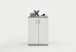 Kommode >ALBI 1< in Beton LA-weiß - 60x83x35cm (BxHxT)