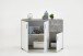 Schubkastenkommode >ALBI 2< in Beton LA-weiß - 120,5x83x35cm (BxHxT)