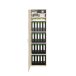 Schuhschrank >INCA 1< in Eiche Dekor - 50x184x34,5cm (BxHxT)