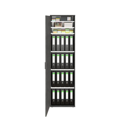 Schuhschrank >INCA 1< in Matera - 50x184x34,5cm (BxHxT)