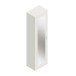 Garderobenschrank >INCA 2< in weiß - 50x184x34,5cm (BxHxT)