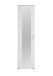 Garderobenschrank >INCA 2< in weiß - 50x184x34,5cm (BxHxT)