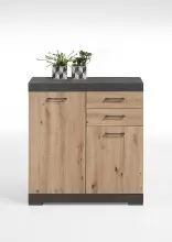 Kommode >BRISTOL 2< in Matera-Artisan Eiche -...