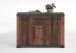Kombikommode >BRISTOL 3< in Matera-Old Style dunkel - 120x89,9x34,9cm (BxHxT)